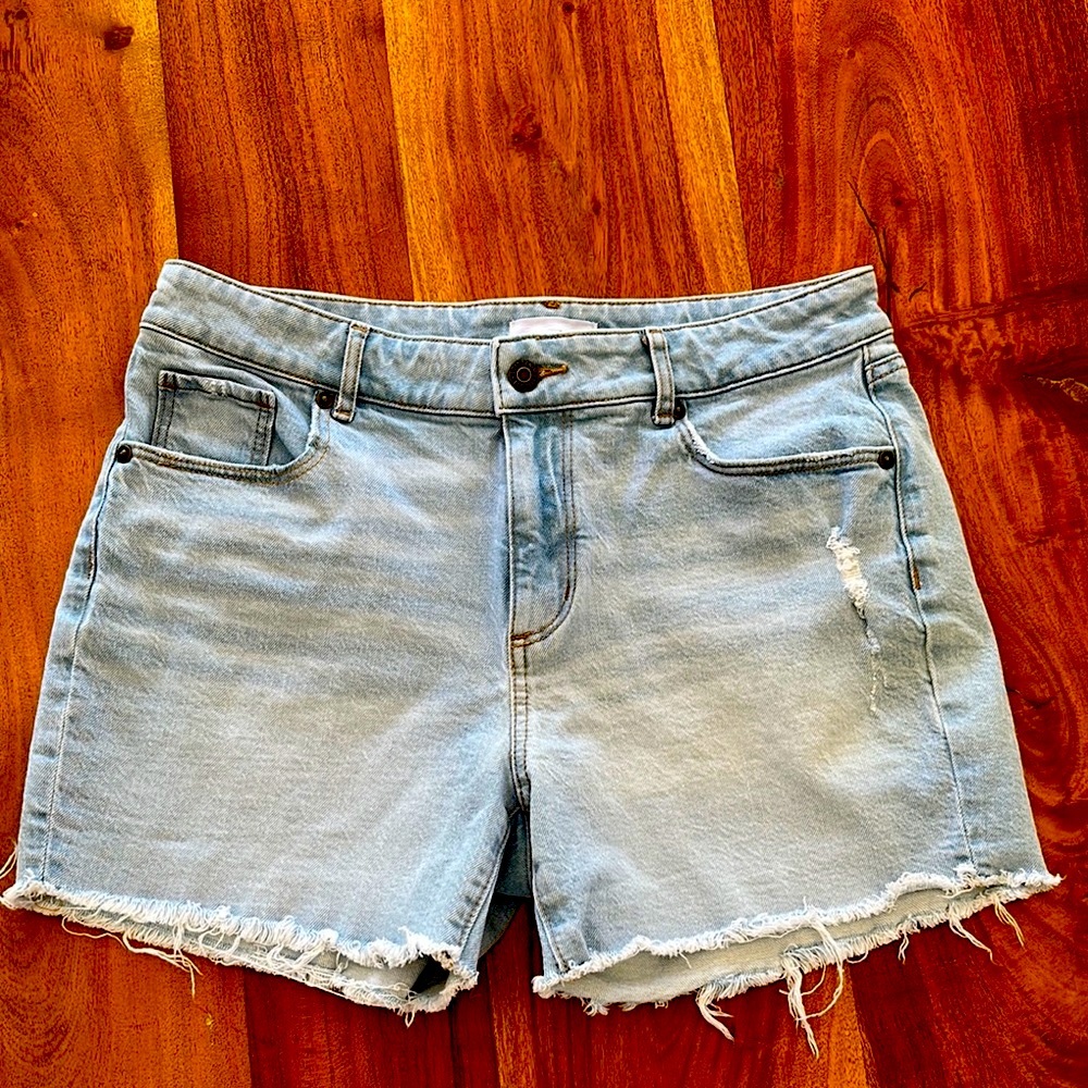 LOFT made and loved Blue Jean Shorts Cut-Off Style NWOT
